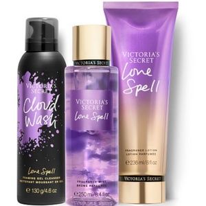 VS Love Spell Body Mist and Body Care